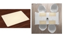 Ambesonne Ivory Place Mats, Set of 4